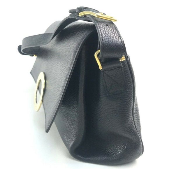 CELINE vintage Circle logo One Shoulder Bag Hand B - Picture 1 of 10